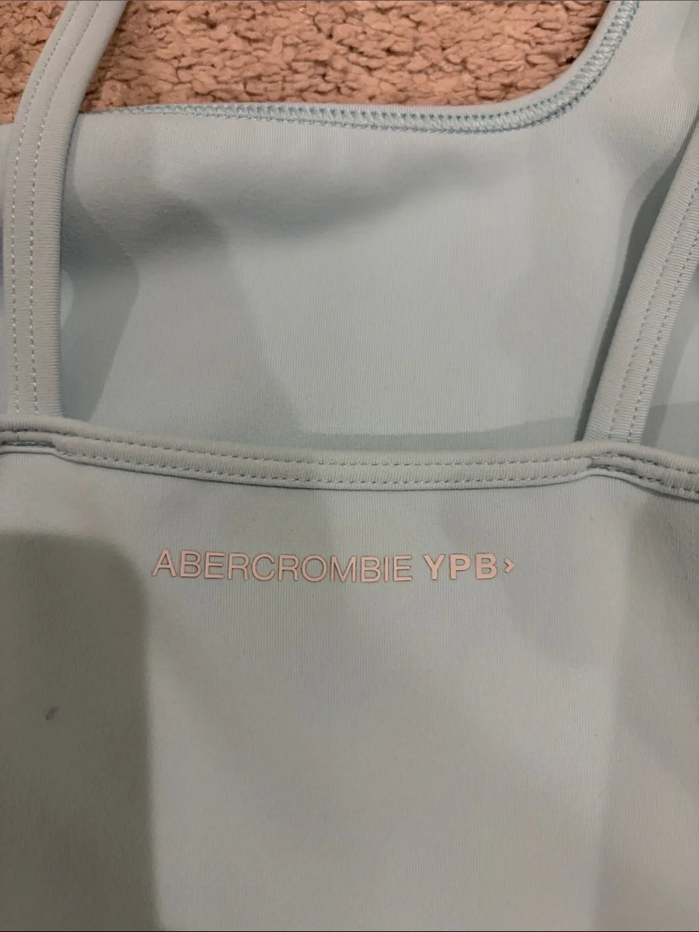 abercrombie kids Light Mint Jumpsuit with Elastic Waist and Pockets